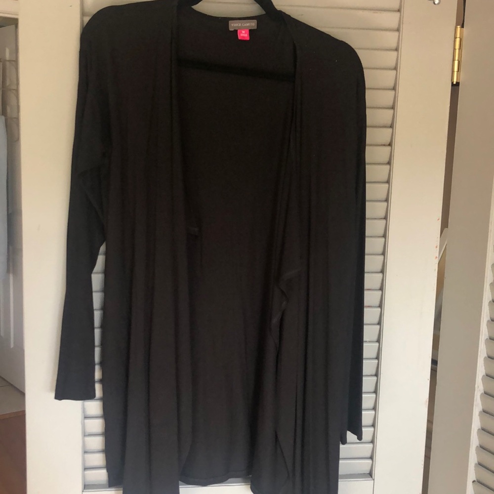 Drape Front Cardigan - Picture 2 of 2